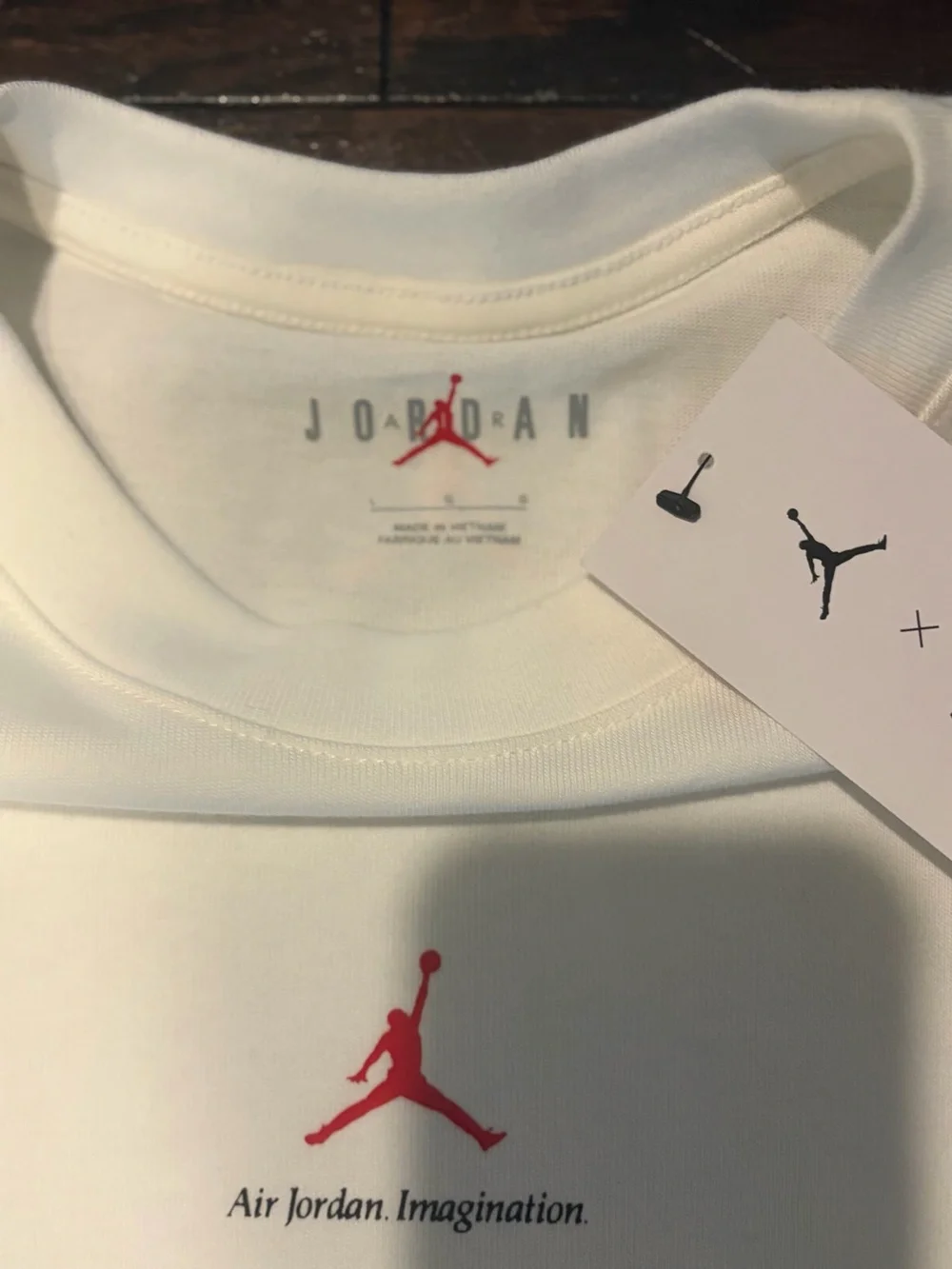 Jordan x Nigel Sylvester Men's T-Shirt 'White' SMALL